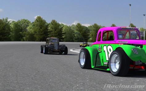 Eifling chasing Rarick